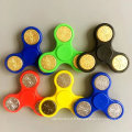 Nouvellement arrivé Fidget Toy So Cool Finger Spinner avec haut-parleur Bluetooth et lampe LED Figet Spinner